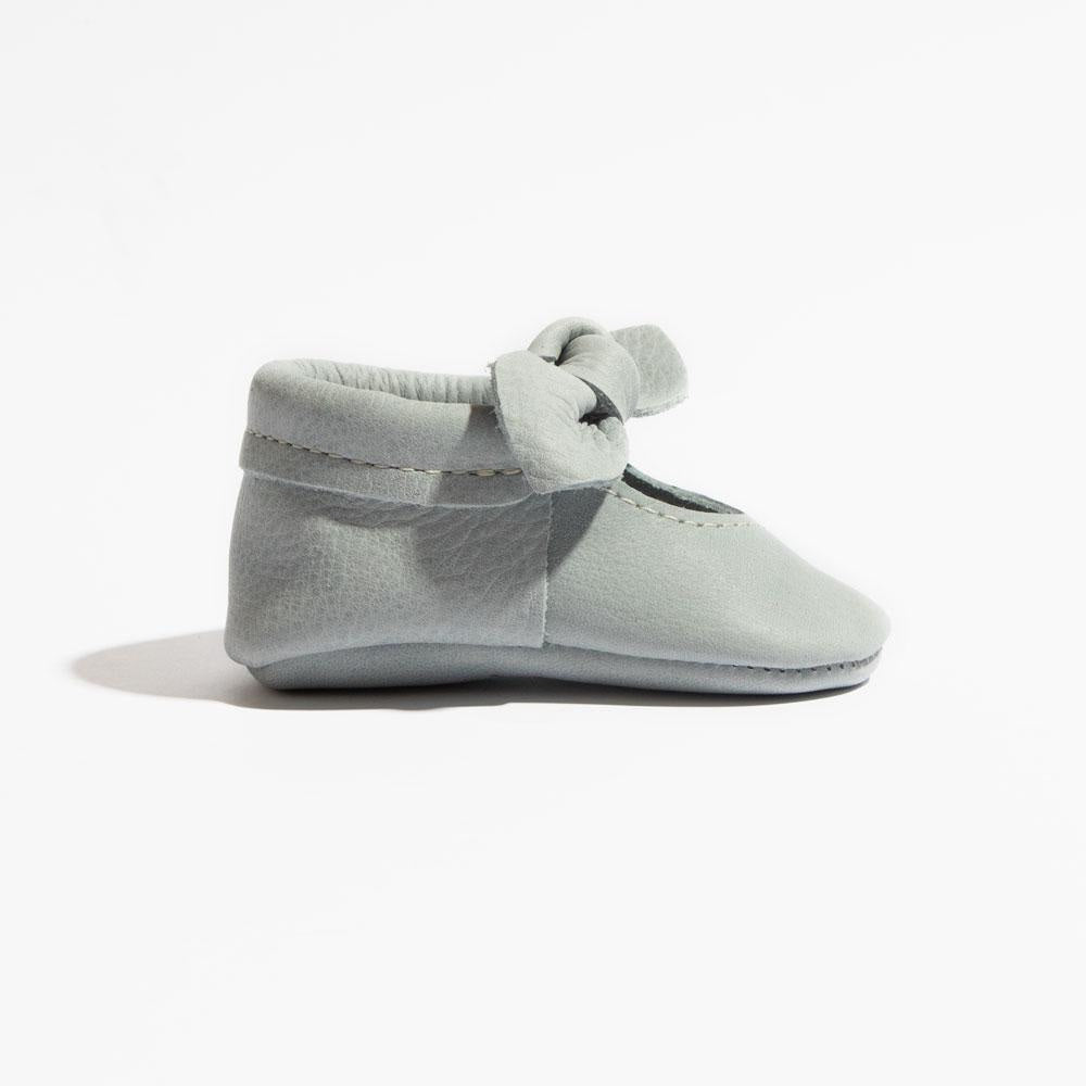 Greatest Snow on Earth Knotted Bow Baby Shoe - ’Flats - Baby Kids Adult All’