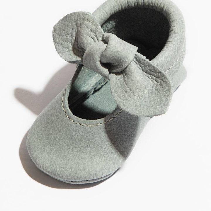 Greatest Snow on Earth Knotted Bow Baby Shoe - ’Flats - Baby Kids Adult All’
