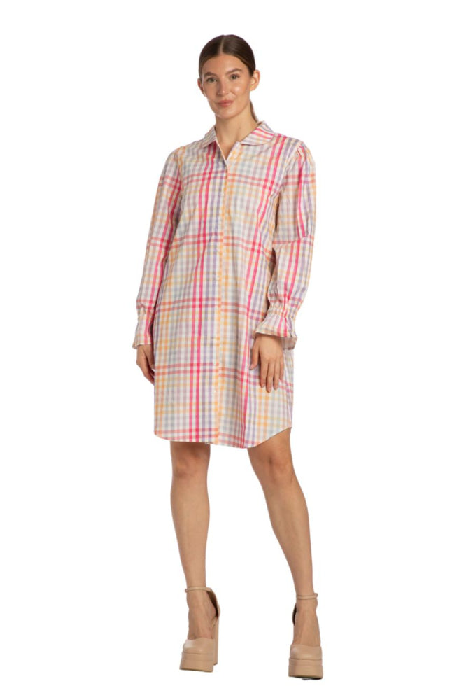 Gretchen Dress - Multi Gingham - Dresses