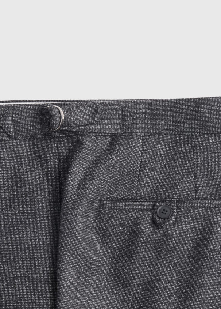 Grey Nailhead All Year Wool Paul Suit - Grey - 36 - Suit