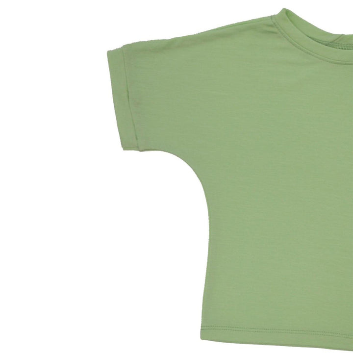 Grow With Me Boxy T-Shirt - Lime - T-shirt