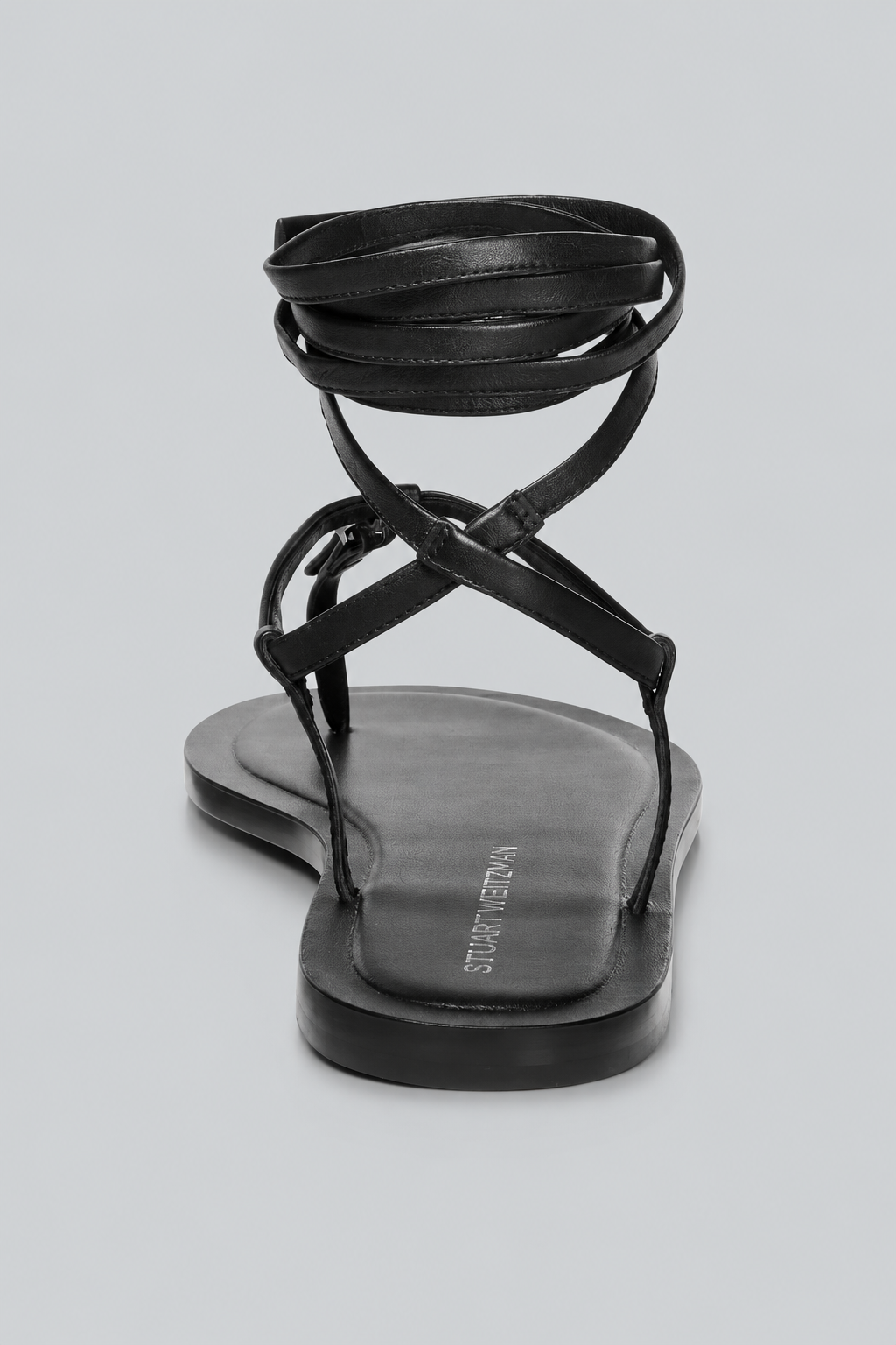 Georgie Lace Up Sandals - Black
