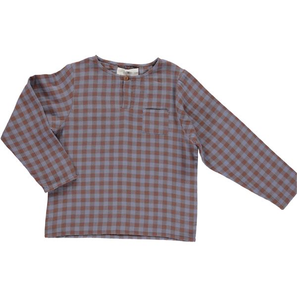 Oliver Shirt - Gingham Shirts Bebe Organic