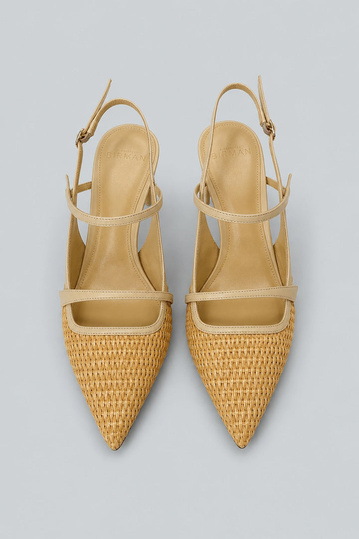Women's Tita 60 Slingback Pumps - Creamy