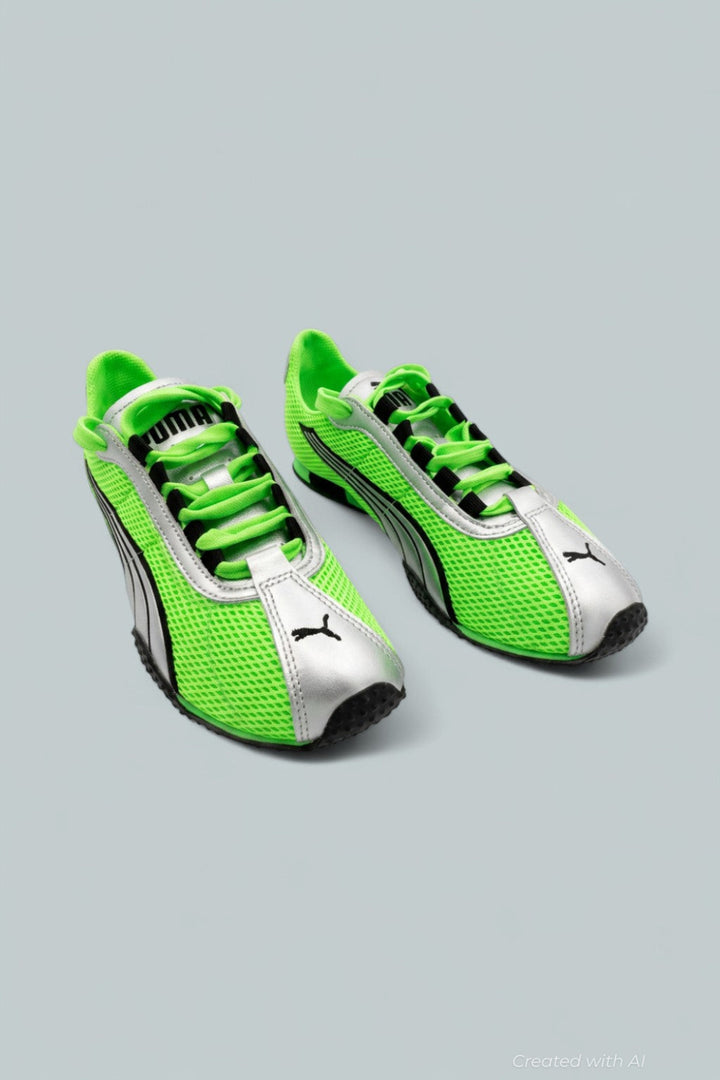 H-Street Og Lace Up Sneakers - Green - 7 - Sneaker