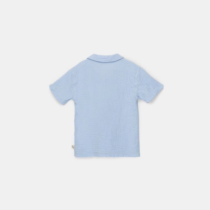 Gauze Shirt - Blue