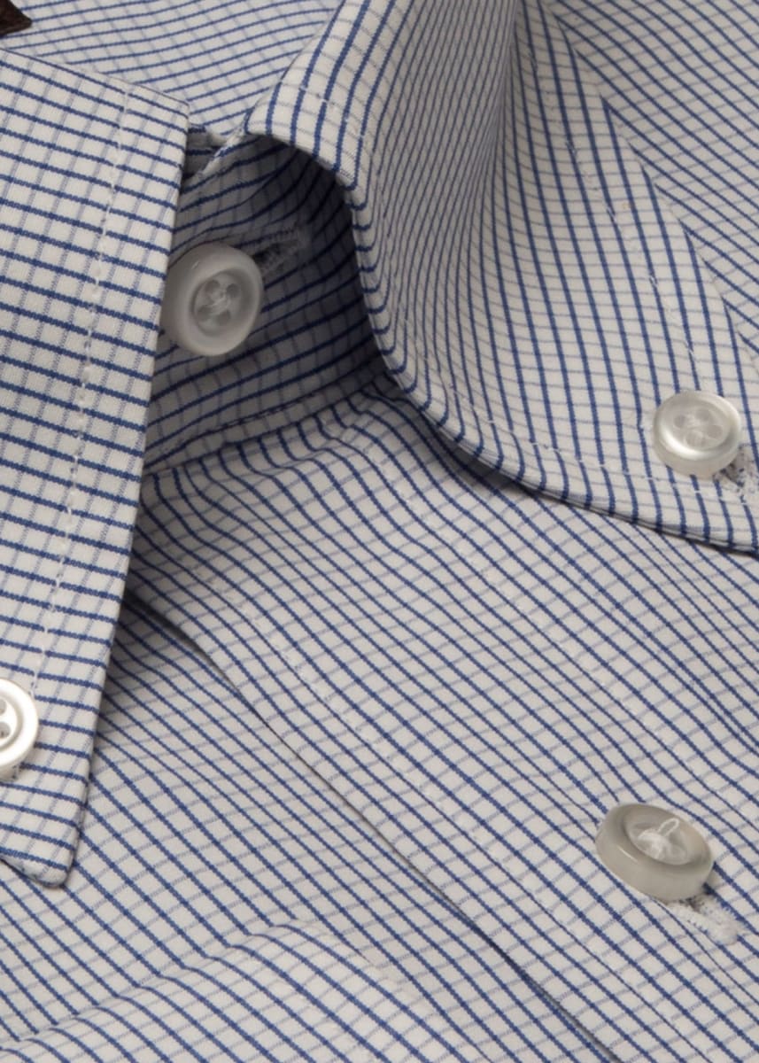 Graph Check Dress Shirt - Blue