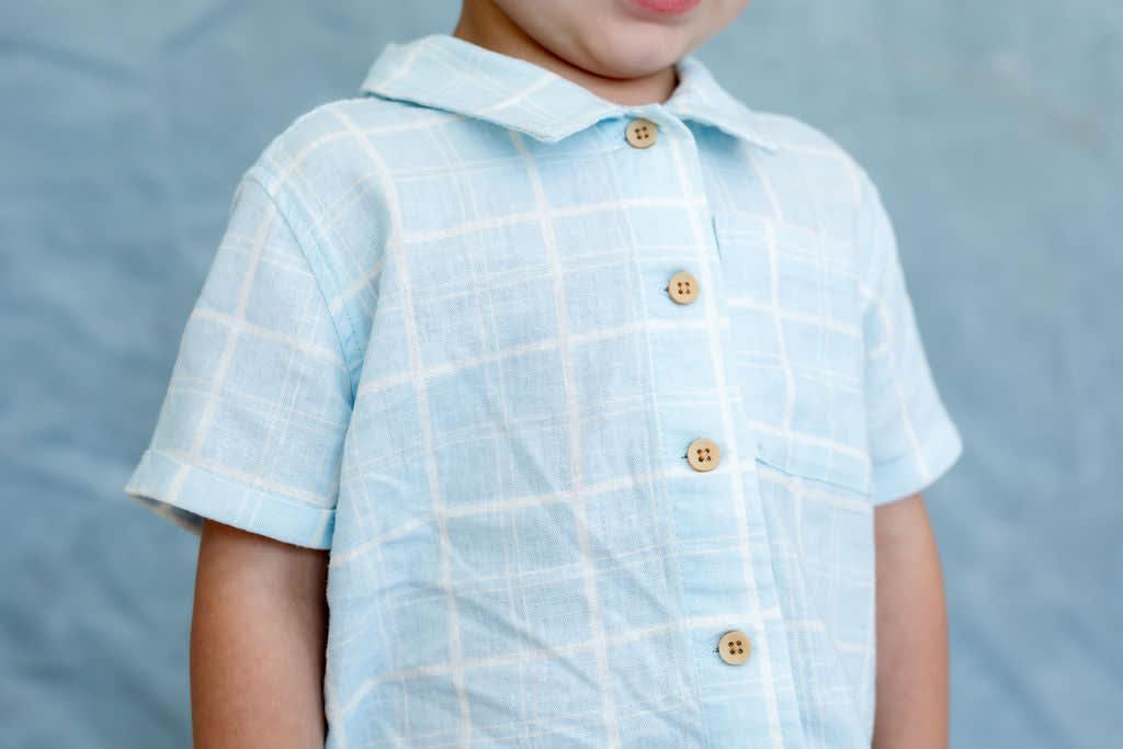 Tatum Set - Icy Horizon Plaid