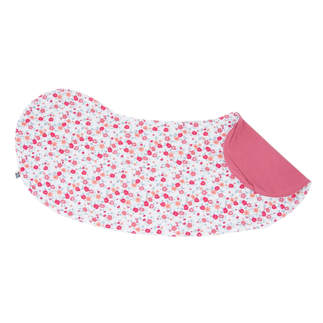 Burp Cloth - Crimson Floral