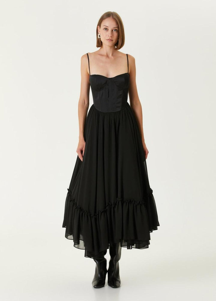 Your *Itch Swan Dress - Jet Black