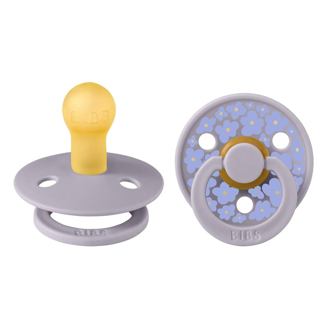 Bibs Pacifier 2 Pack  - Fossil Grey Mix