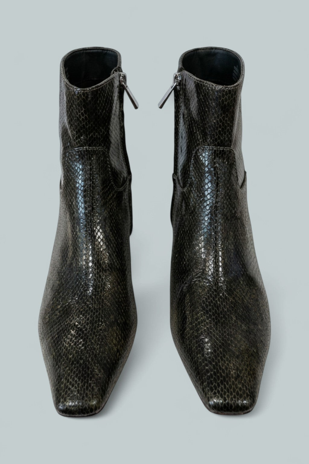 Women's Easy Does It Boots - Military Snake Print