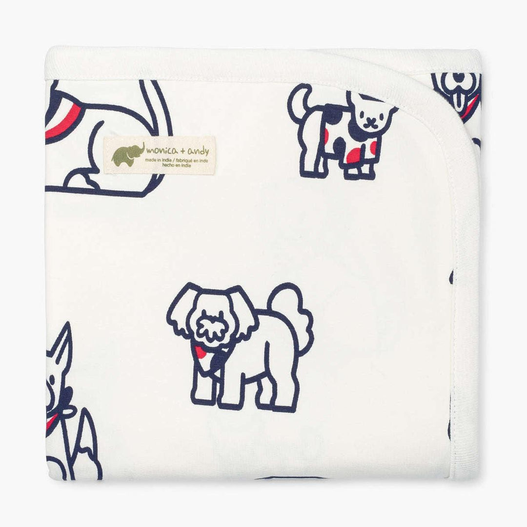 Coming Home Blanket - Red, White + Woof
