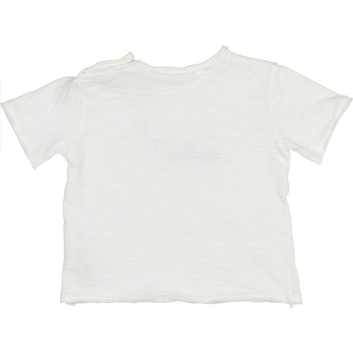 Fish Tee Shirt - White Tops Buho 