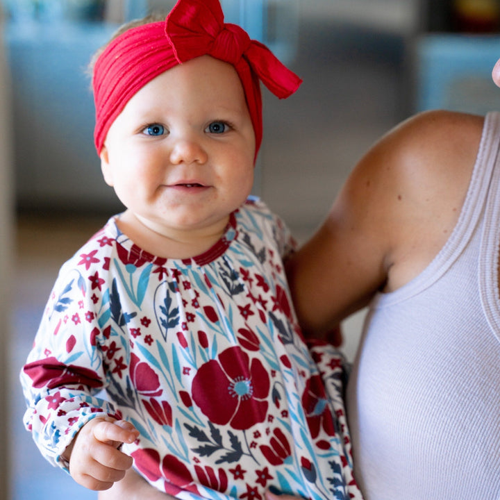 Sweetheart Dress - Red Poppy