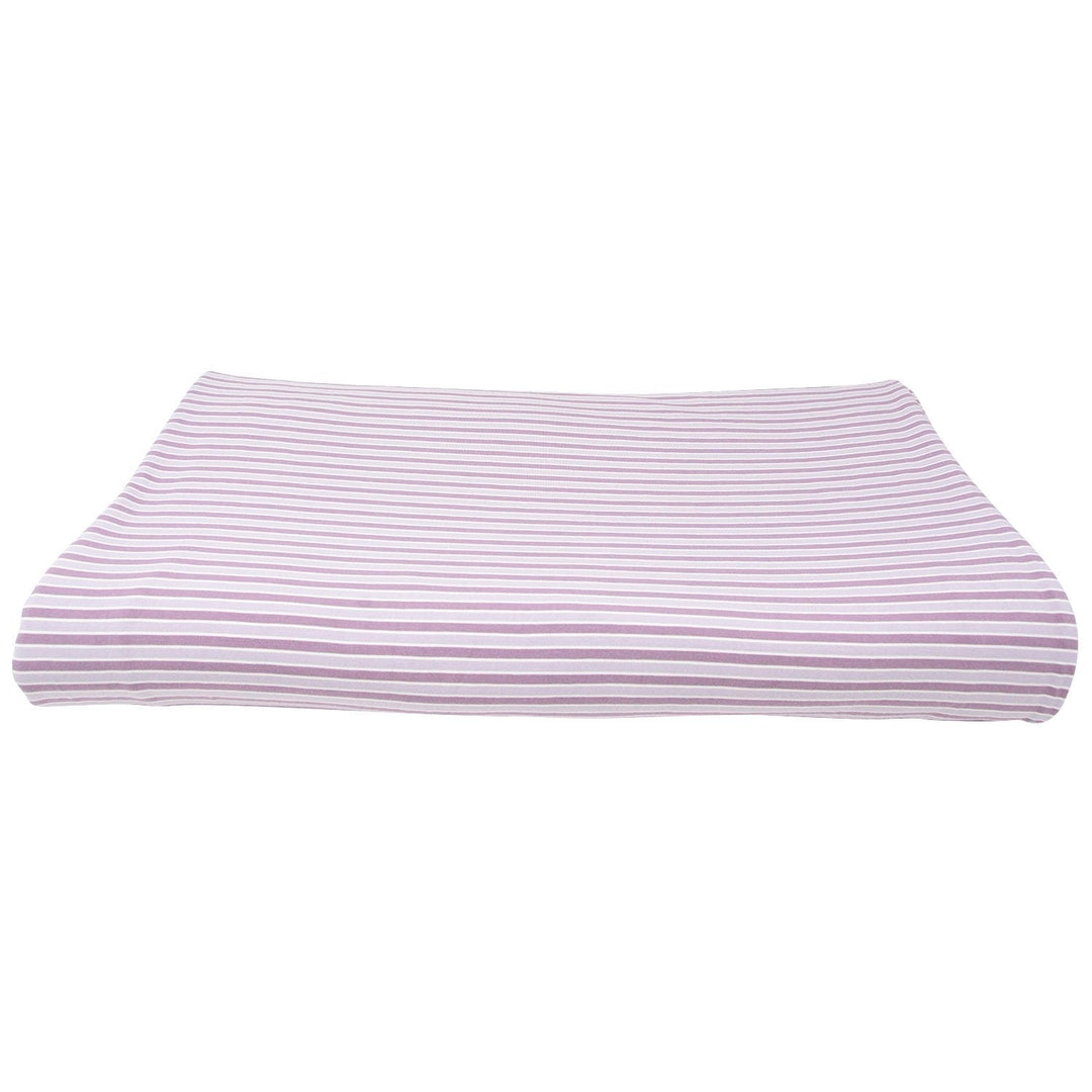 Full/Queen Duvet Cover - Purple Stripe