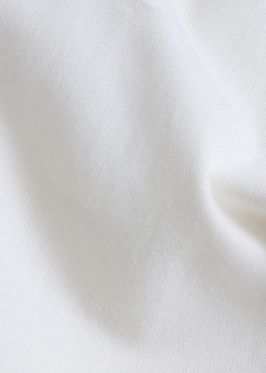 Five-Pocket Dress Trouser - White