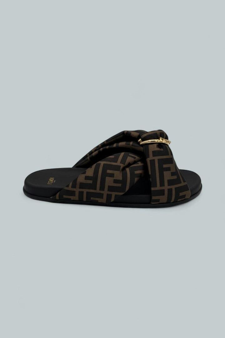 Feel Knot Slides - Tabacco Nero