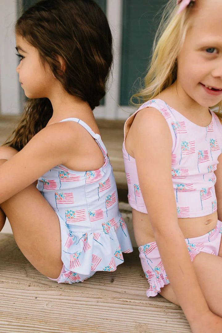 Ellie Swim - Pink Flags