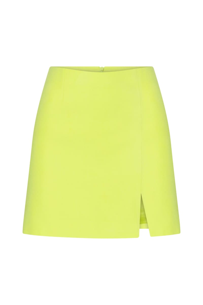 Vance Mini Skirt - Lime