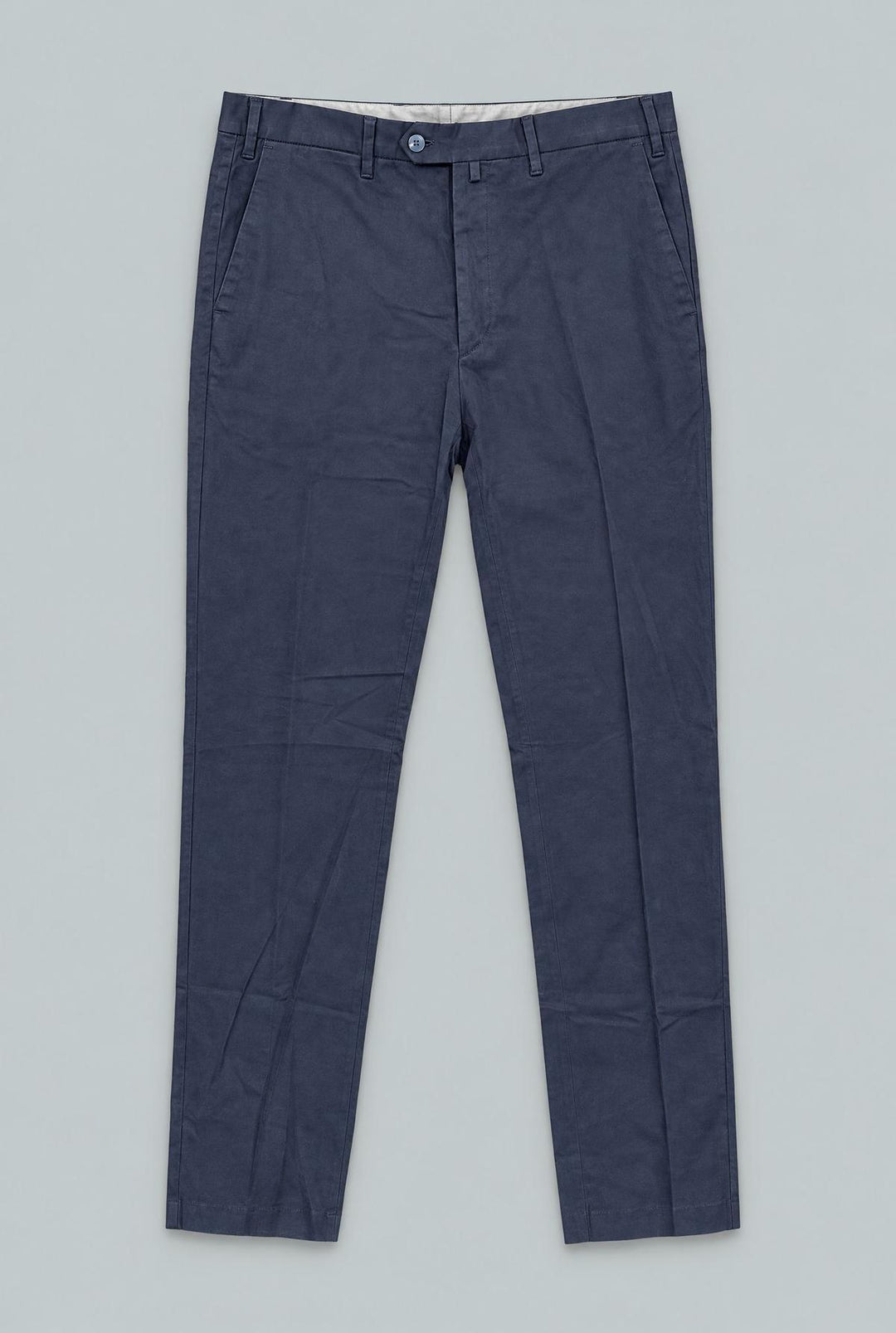 Cotton Dress Trouser - Navy