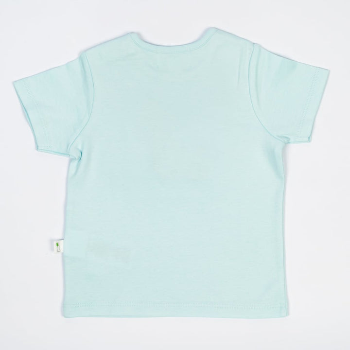 Foxie Interlock Shirt - Cornflower Blue