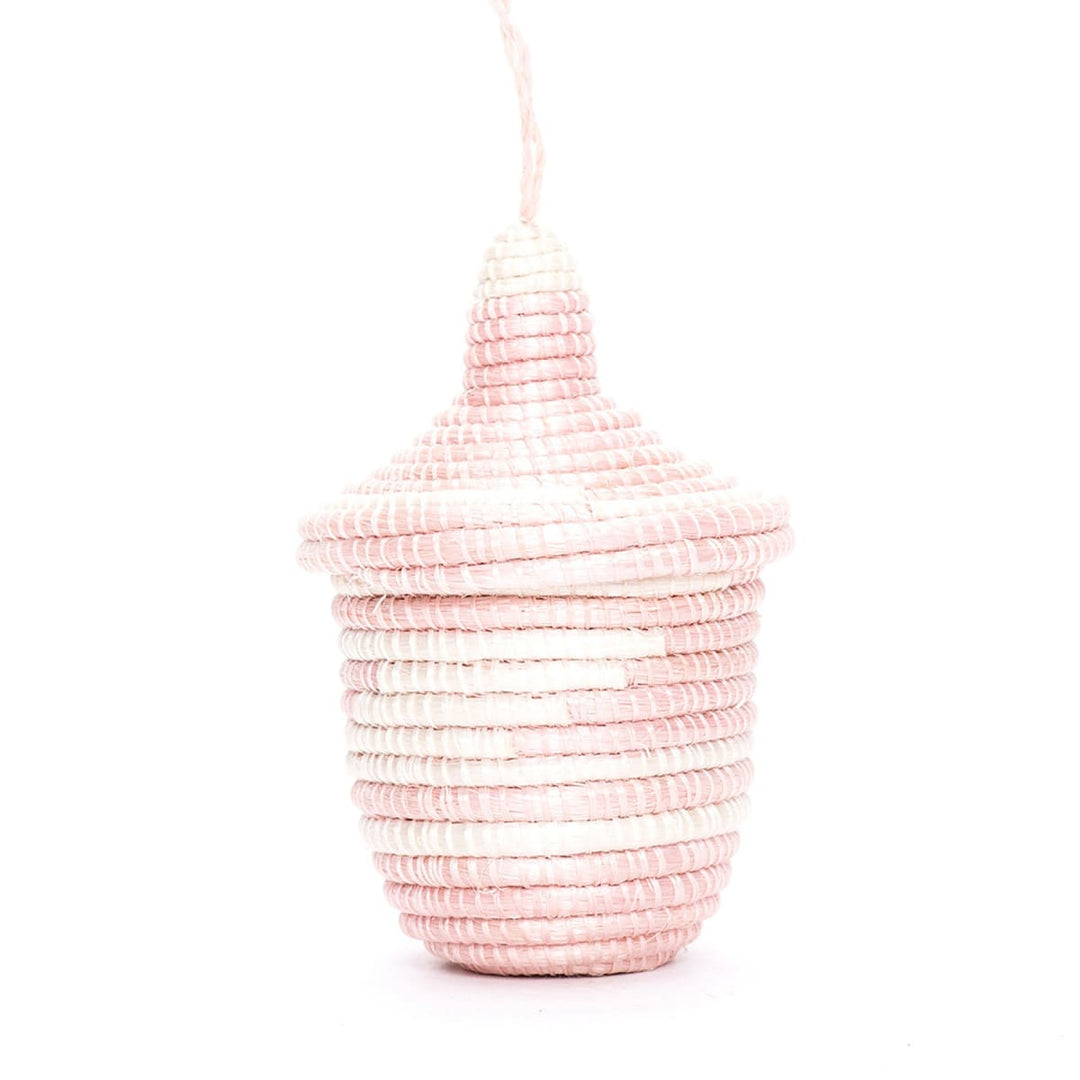 Coral + Clay Nya Ornaments, Set of 3