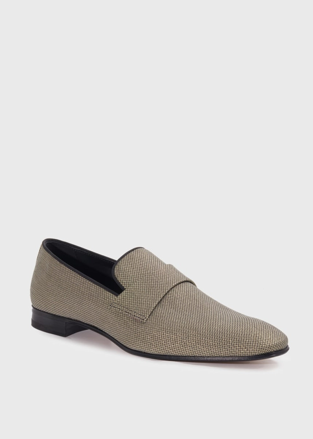 Hall Woven Formal Slip-On - Cognac - 8 - Loafers