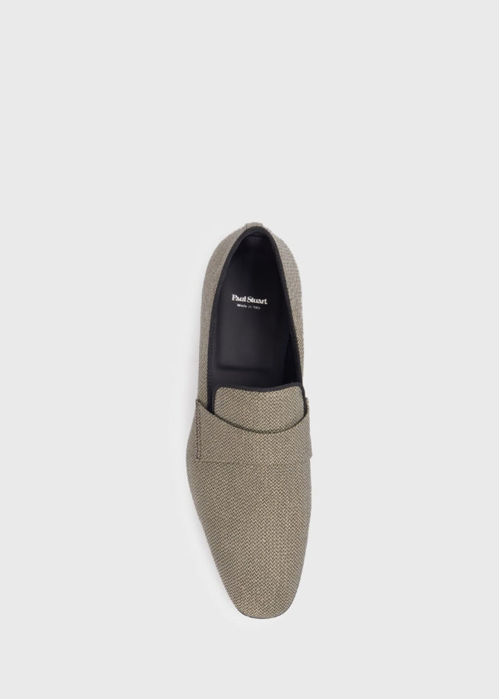 Hall Woven Formal Slip-On - Cognac - 8 - Loafers