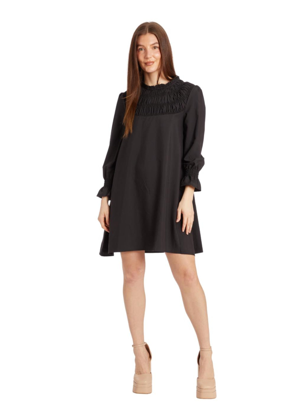 Hallie Dress - Black - S - Dresses