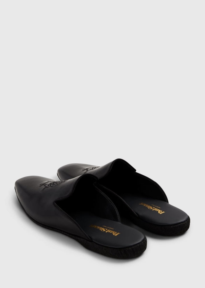 Hamilton II Leather Slip-On - Black - Slip-On