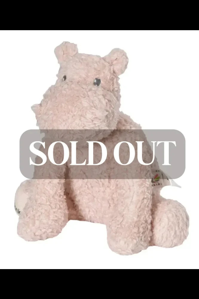 Hank the Hippo - Organic Plush - Multicolor / Unisex / OS - ’Stuffed Animal - Baby Kids Adult’