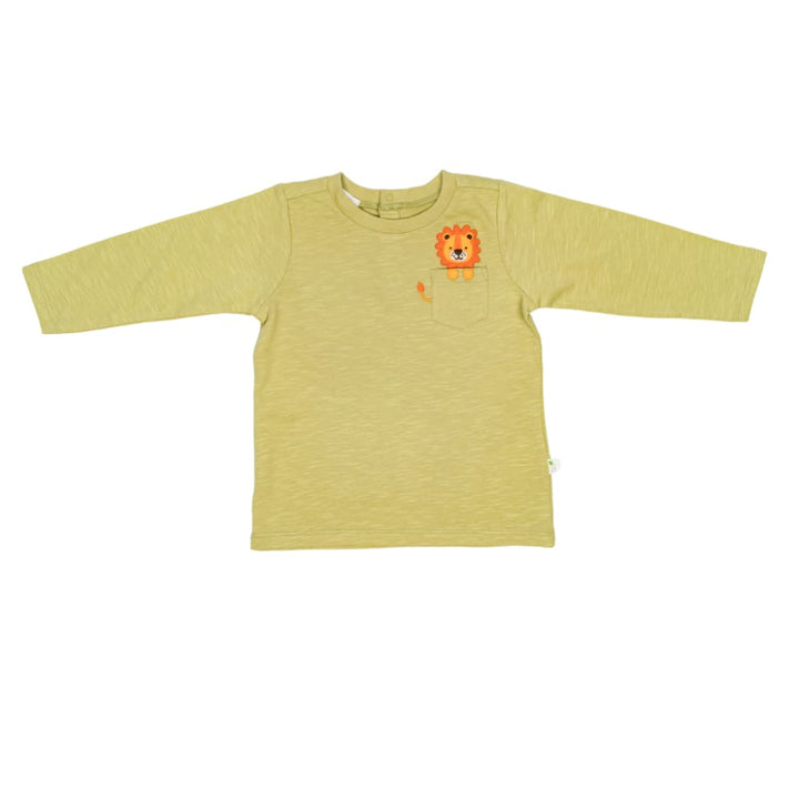 Happy Hunter T Shirt - Bamboo Green - Shirt