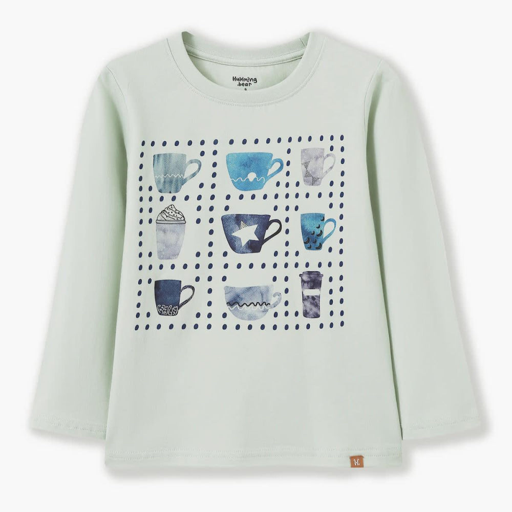 Happy Mugs Long Sleeve Tee - t-shirt - baby