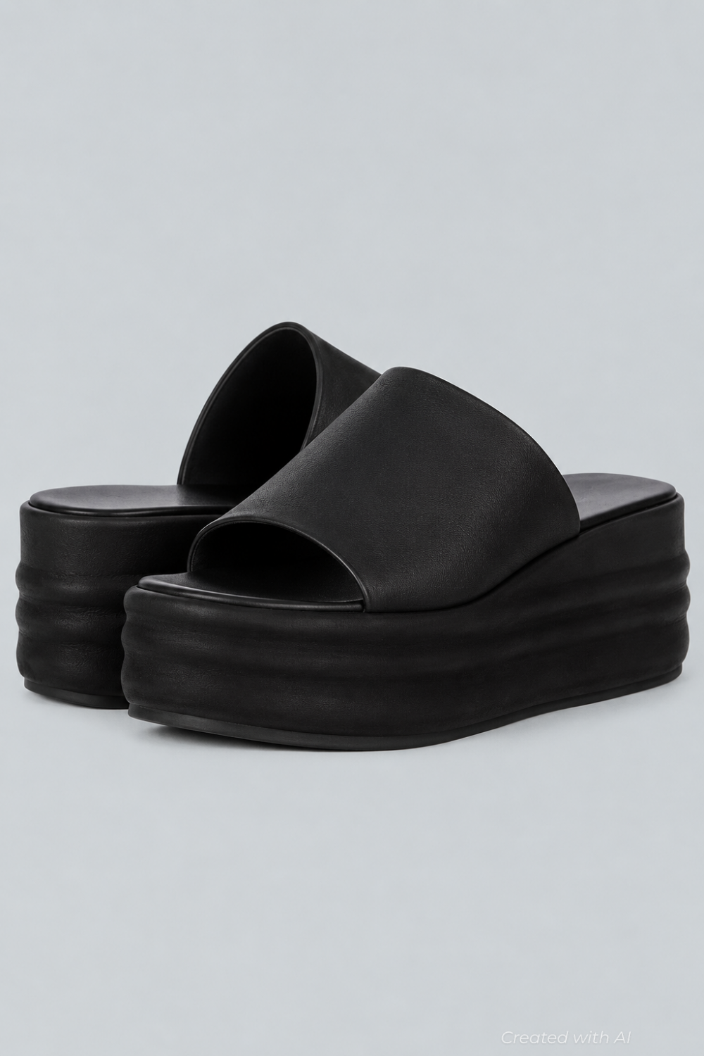 Harbor Platform Sandal - Black - EU 39 - Sandal