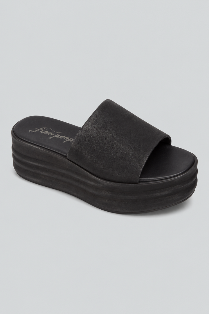 Harbor Platform Sandal - Black - EU 39 - Sandal