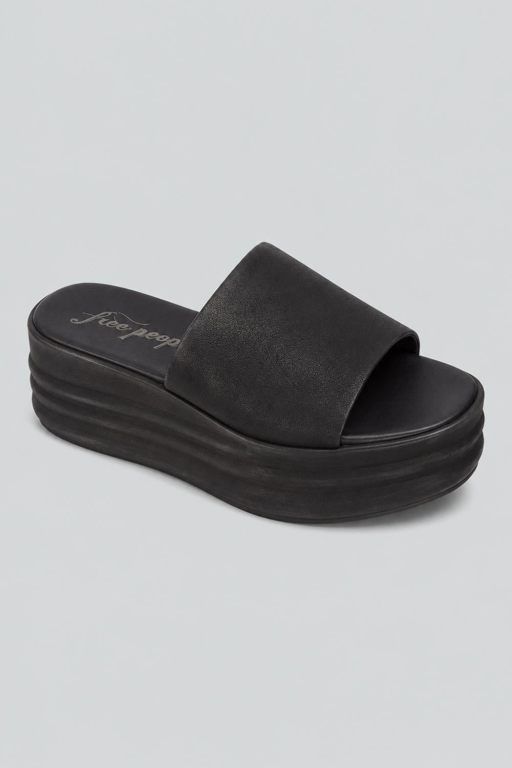 Harbor Platform Sandal - Black - EU 39 - Sandal