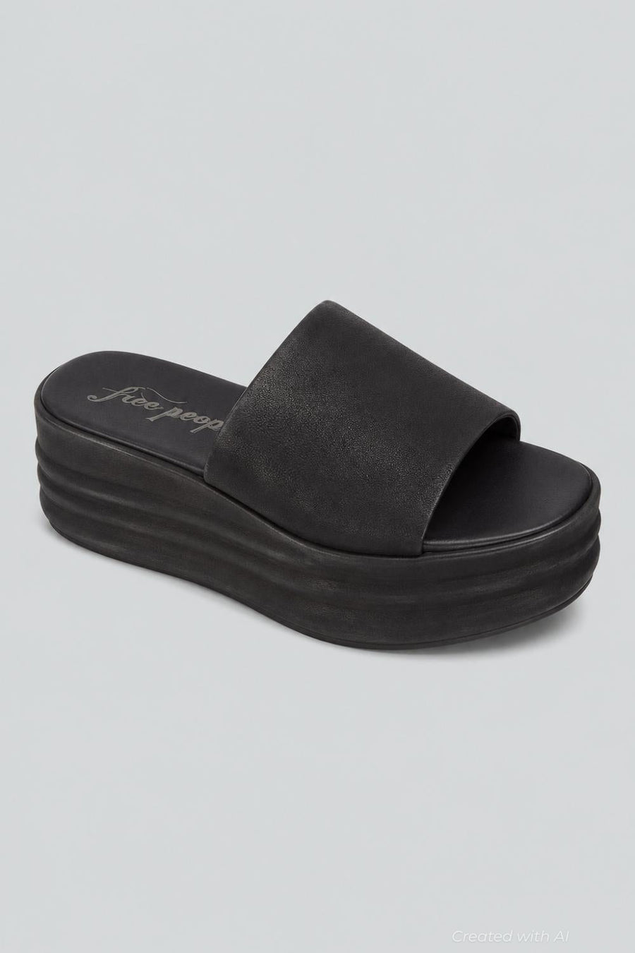 Harbor Platform Sandal - Black - EU 39 - Sandal