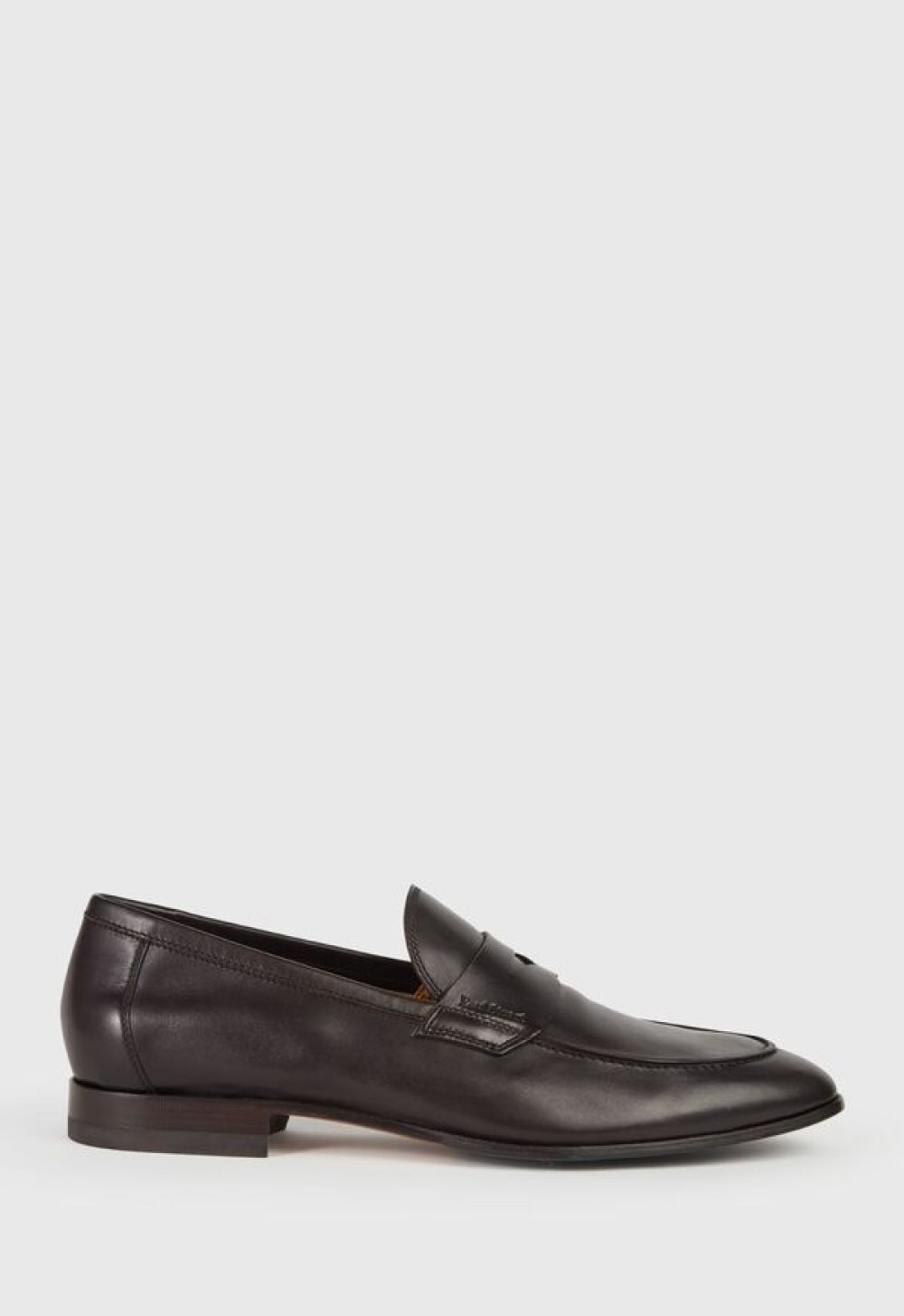 Harlan Leather Penny Loafer - Dark Brown - 9 - Loafers