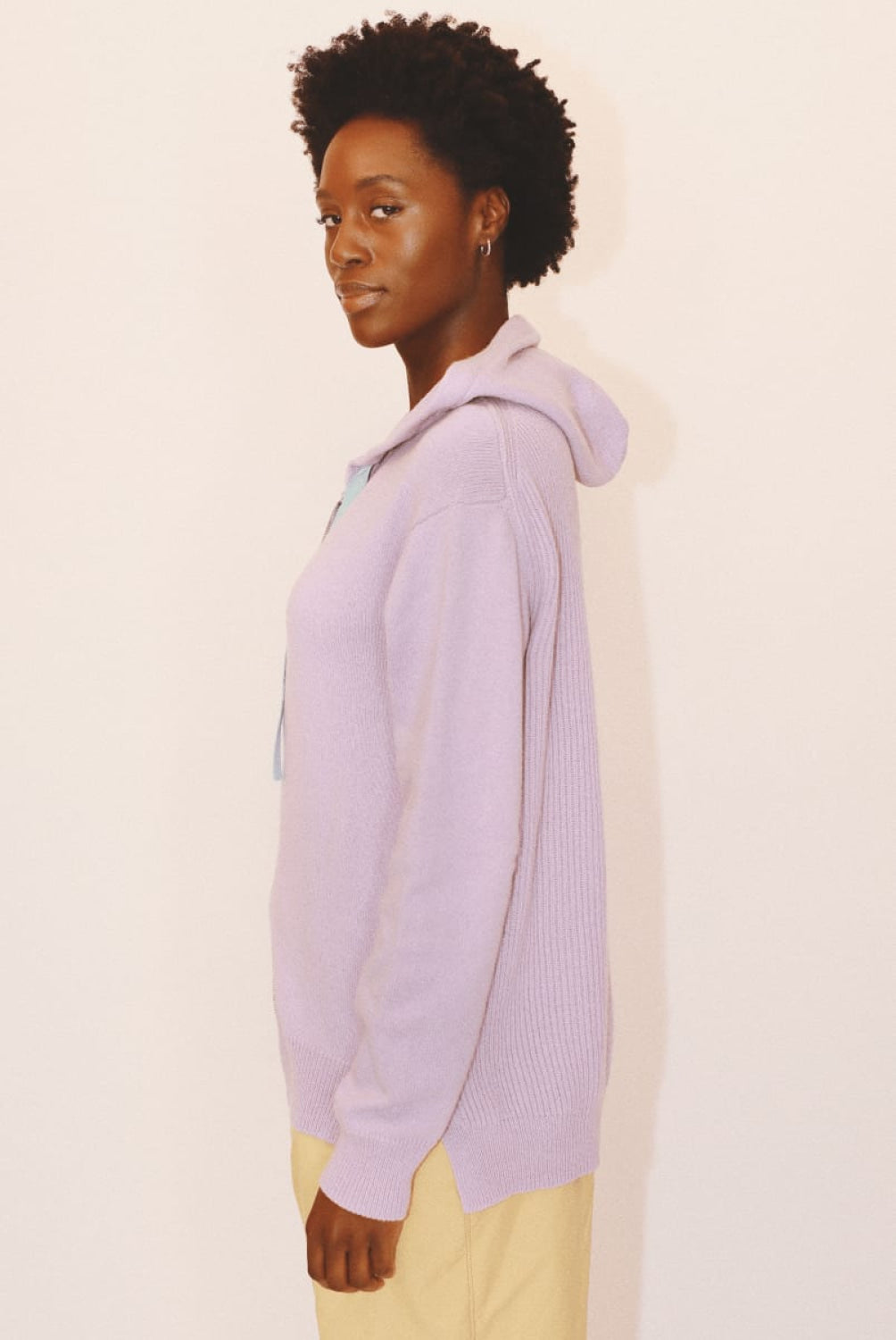 Harry Zip Hoodie - Lilac - Hoodie