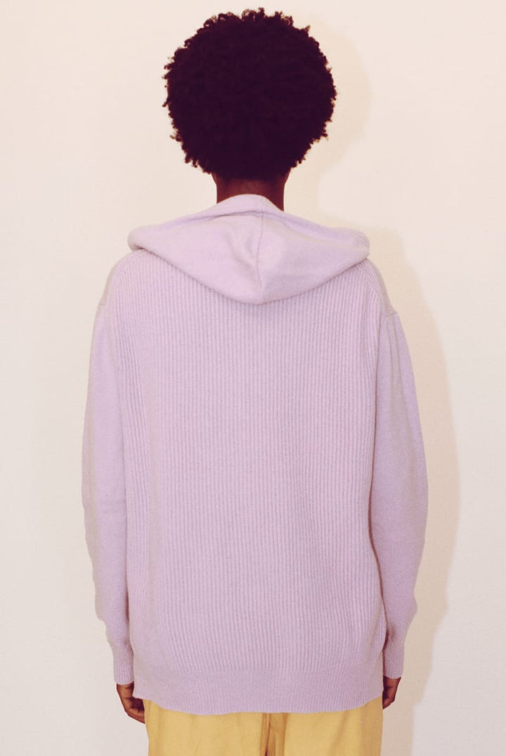 Harry Zip Hoodie - Lilac - Hoodie