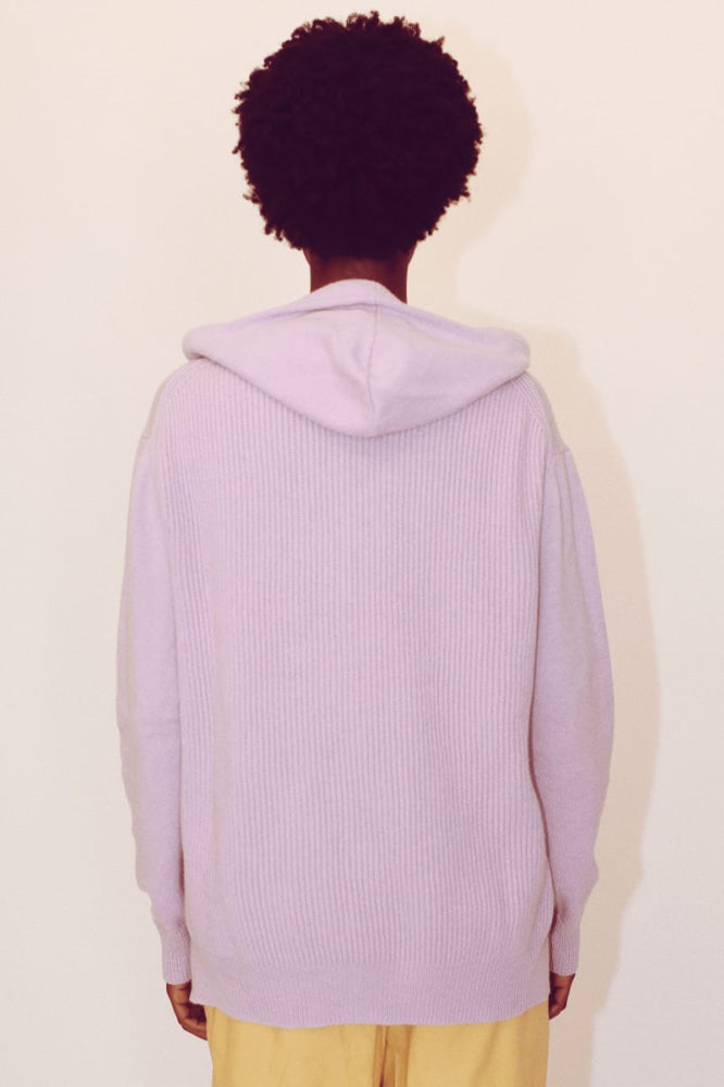 Harry Zip Hoodie - Lilac - Hoodie