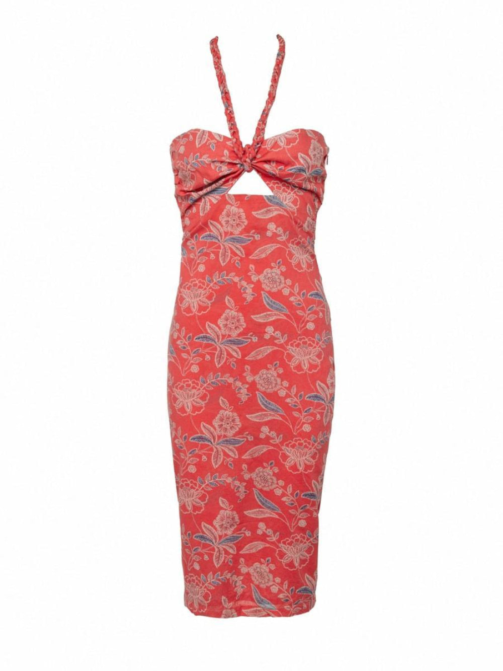 Haya Dress - Red Floral - Dresses