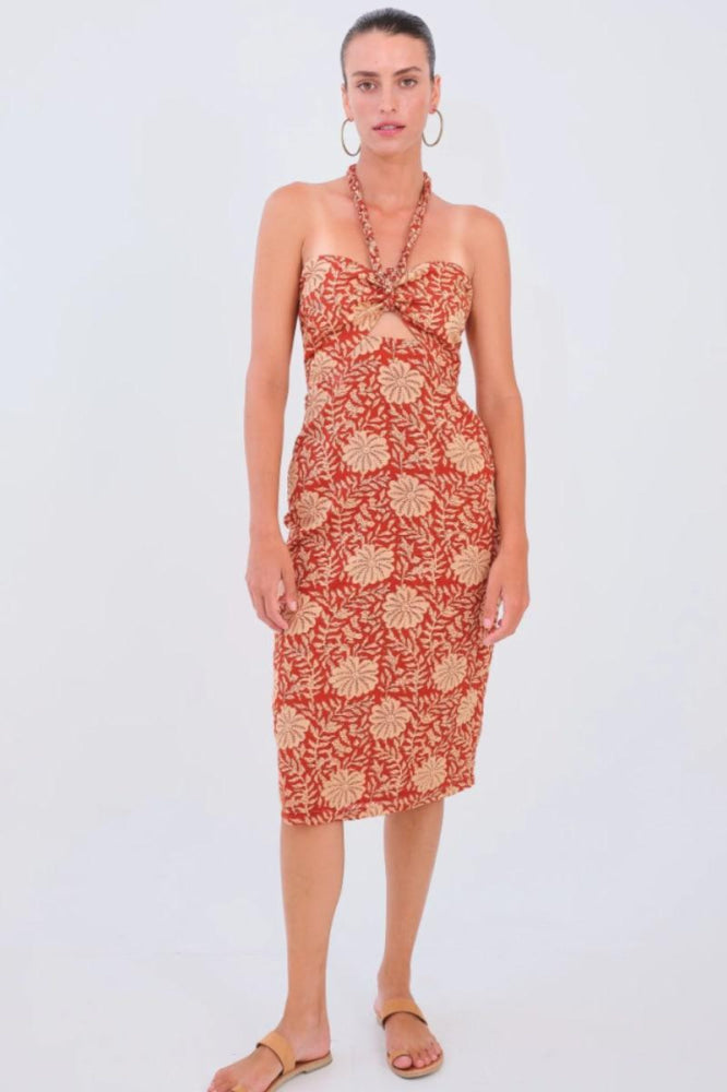 Haya Dress - Sienna Flower - Dresses