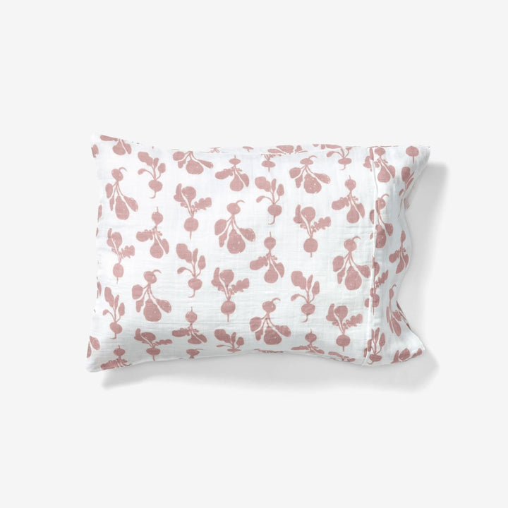 Toddler Pillowcase - Radish Mauve