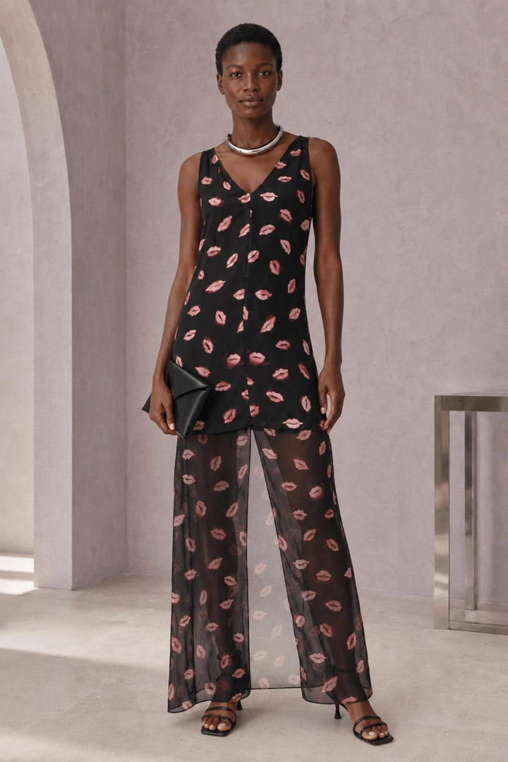 Katrin Dress - Black Kisses