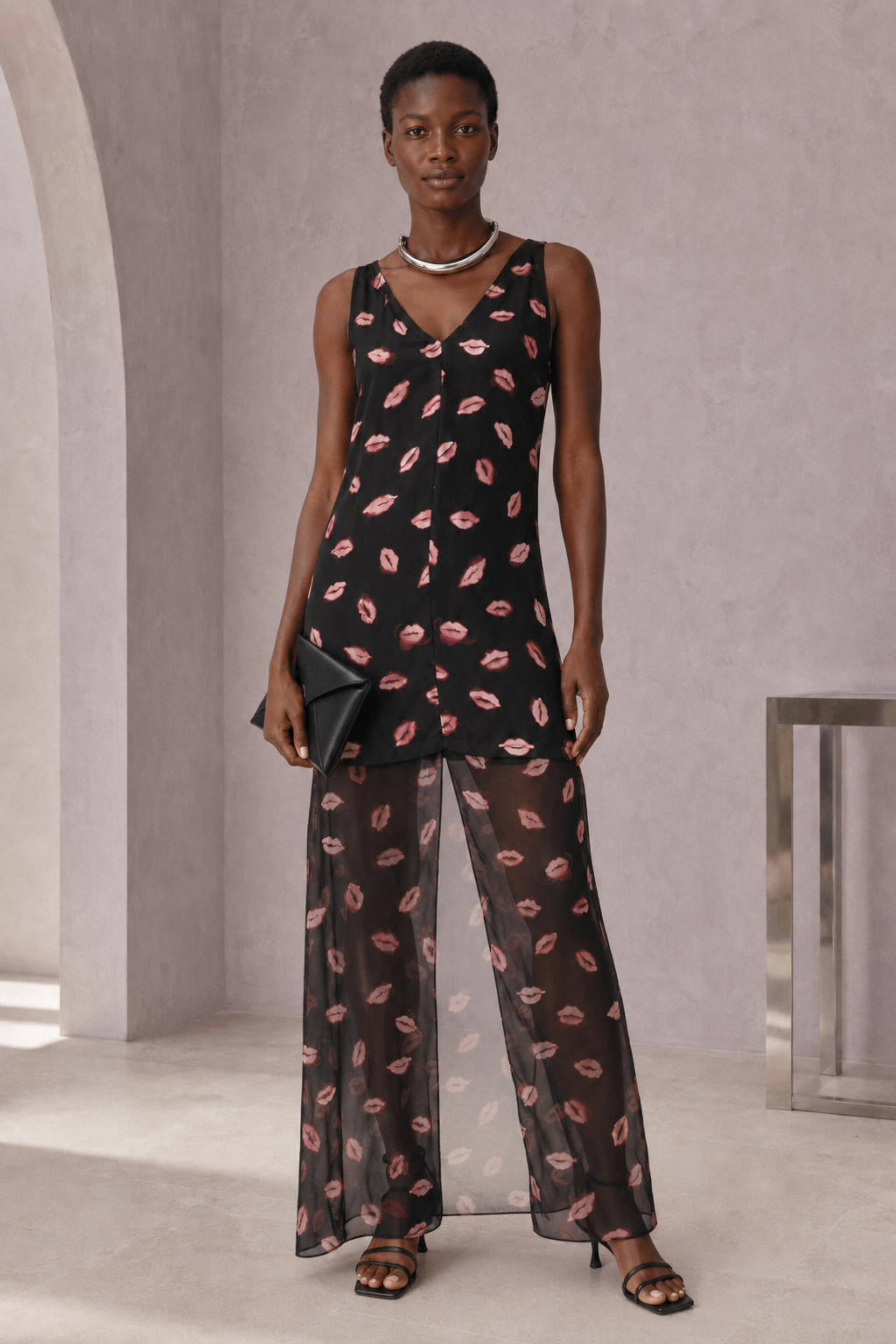 Katrin Dress - Black Kisses
