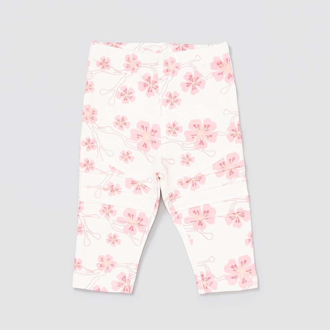 Cozy Moto Leggings - Very Cherry Blossoms