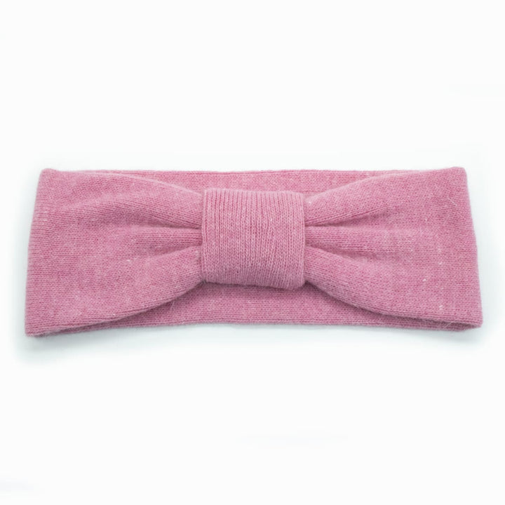 Headband With Knot - Pink - 3 3/4’’ X 9 3/4’’ - headband - baby