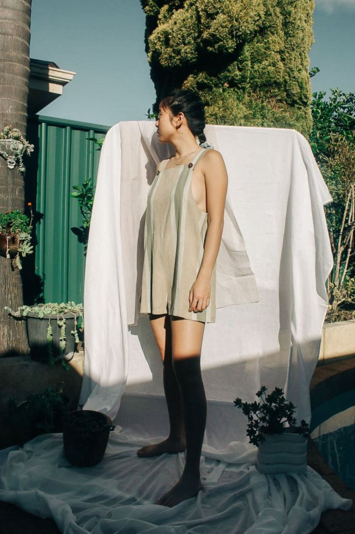 Heida Playsuit - Rhubarb - XS - Romper